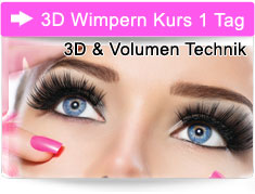 3D Wimpern Kurs