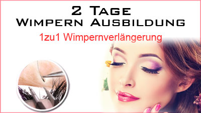 Wimpernverlängerung Ausbildung 1zu1