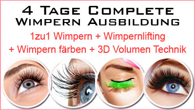 Wimpern Ausbildung