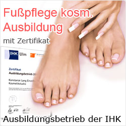 Kosmetische Fußpflege Schulung